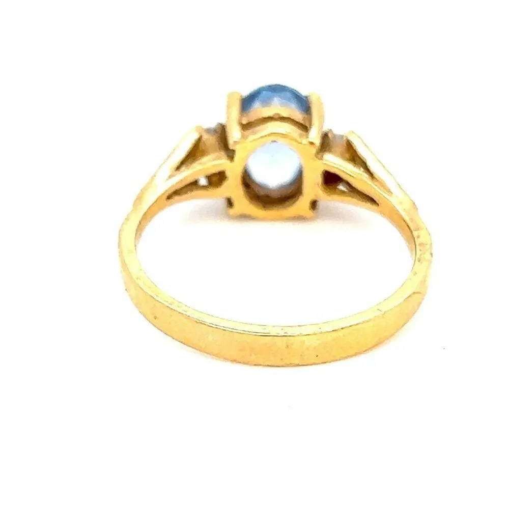 14K Gold‎ Topaz Ring